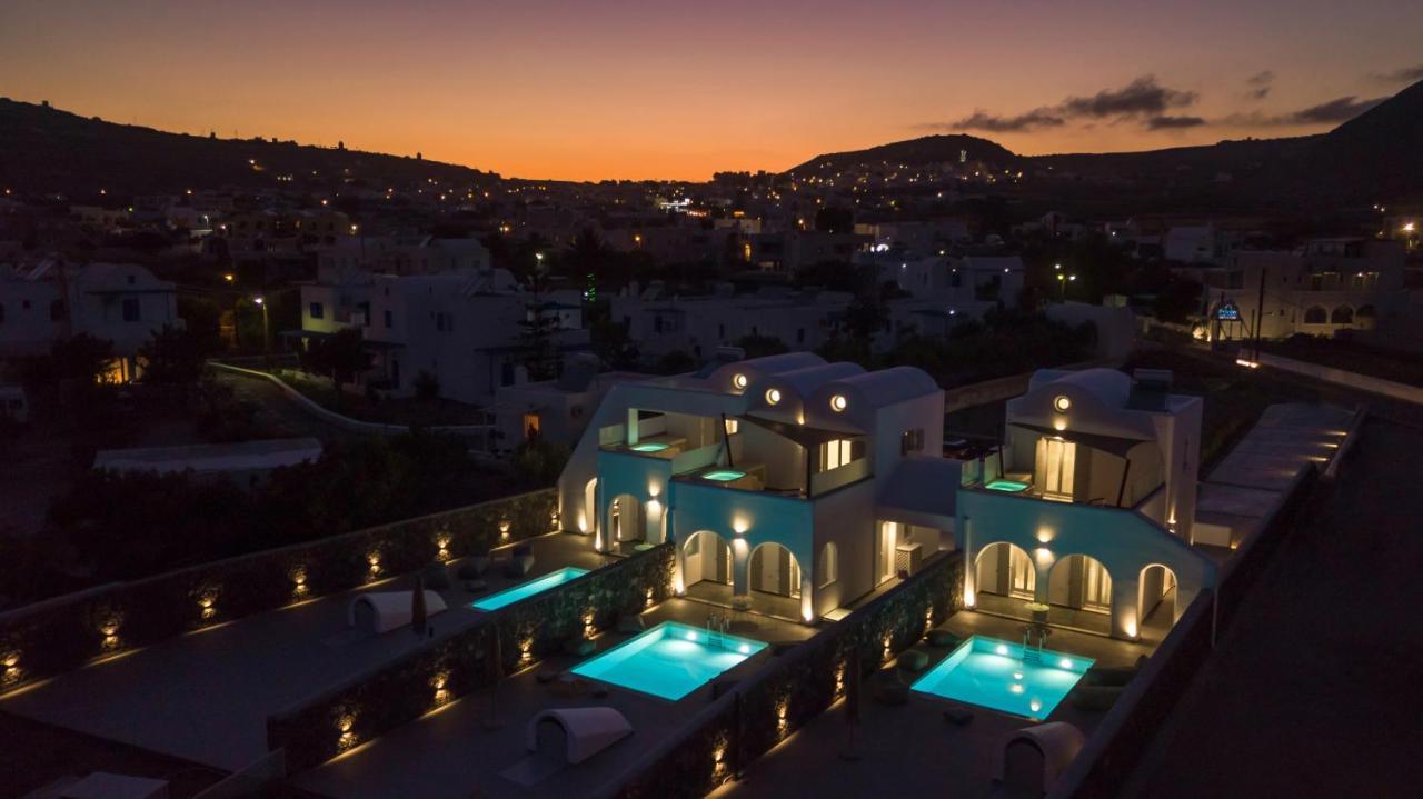 Modern Dome Homes Of Santorini 페리사 외부 사진