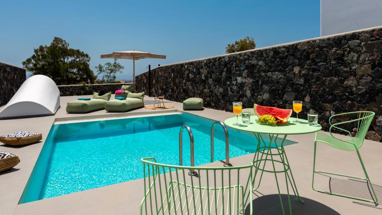 Modern Dome Homes Of Santorini 페리사 외부 사진