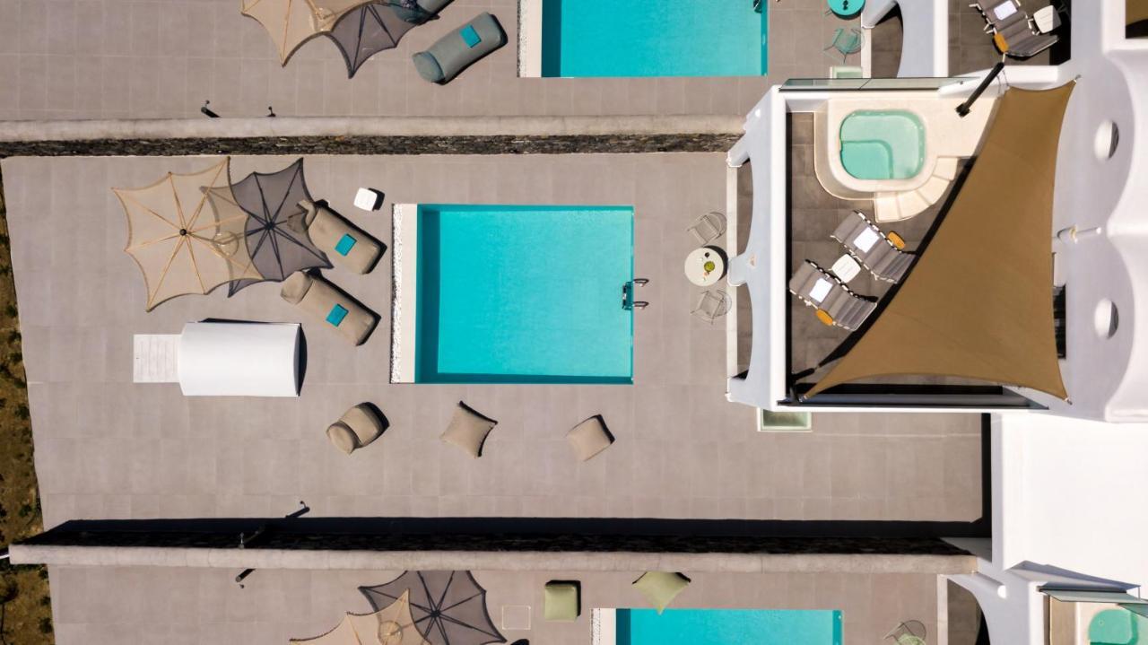 Modern Dome Homes Of Santorini 페리사 외부 사진