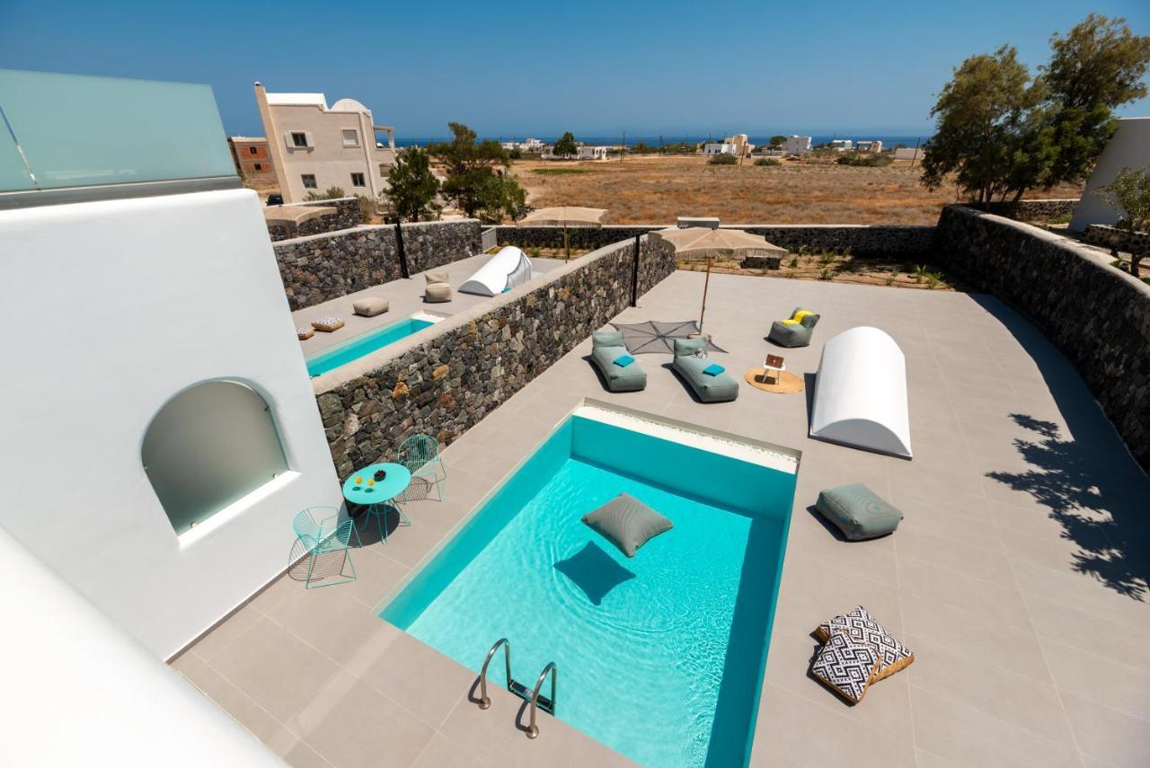 Modern Dome Homes Of Santorini 페리사 외부 사진