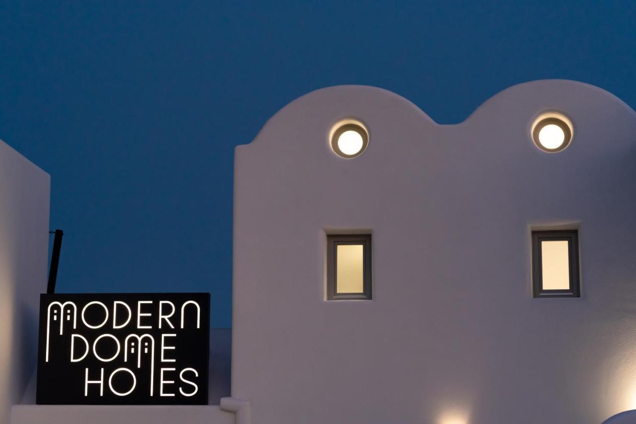 Modern Dome Homes Of Santorini 페리사 외부 사진