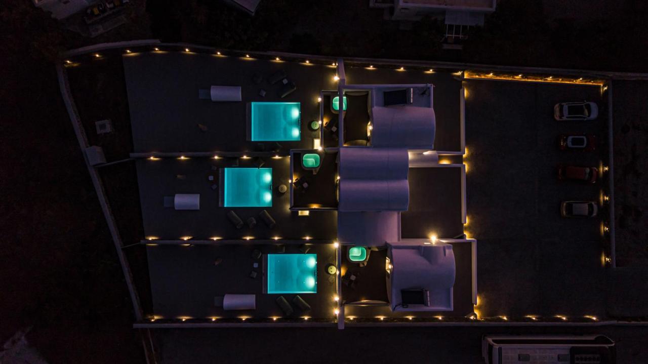 Modern Dome Homes Of Santorini 페리사 외부 사진